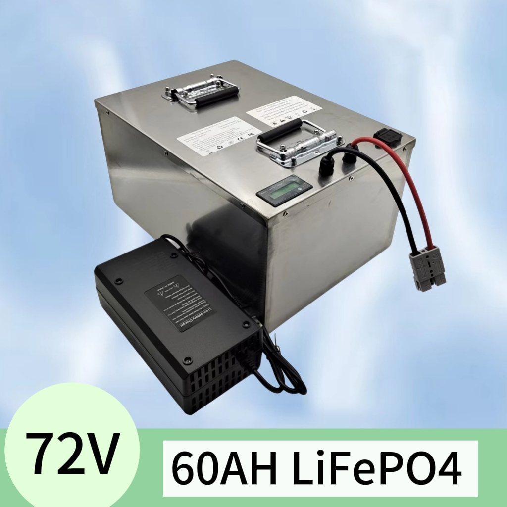 72V 60Ah Lifepo4 Battery Pack - 72V 60Ah 60A Lithium Lifepo4 wiederaufladbarer