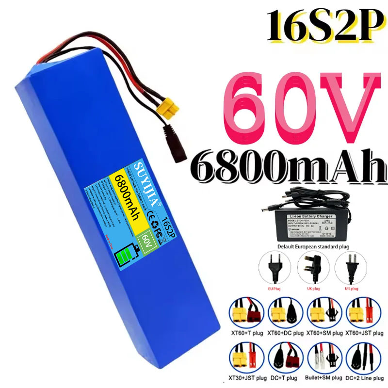 16S2P Lithium-Akku-Pack, 60 V, – 60V 30Ah Electric Scooter Battery Bewertung und Preis