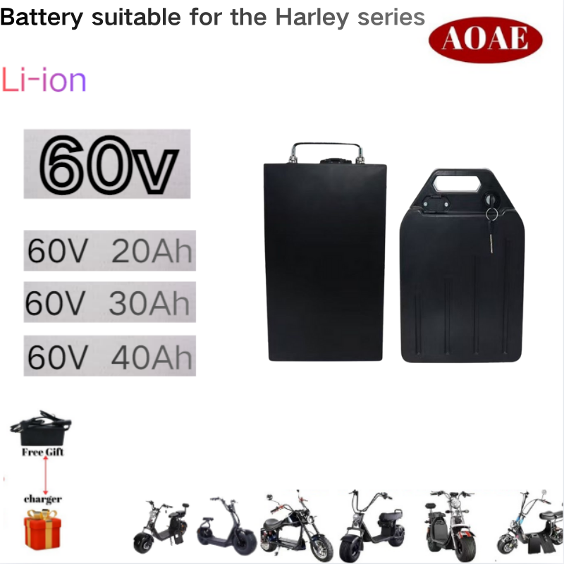 Für Harley-Batterie 60V 20Ah 3 – 60V 30Ah Electric Scooter Battery Bewertung und Preis